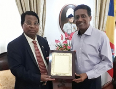 VIT Founder and Chancellor Dr. G. Viswanathan called on Mr....